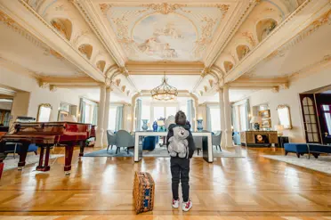 Grand Hotel Kronenhof Pontresina Lobby (3)