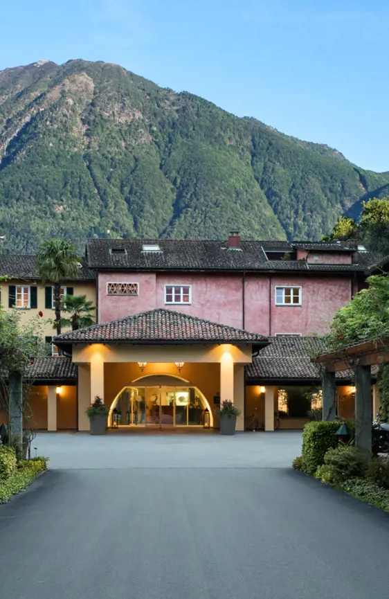 Castello Del Sole Hotel Ascona Entrance Way