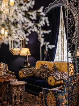 Grand Hotel Du Lac Interior Oriental Lounge
