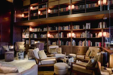 The Chedi Andermatt Hotel CAM Restaurants The Cigar Library