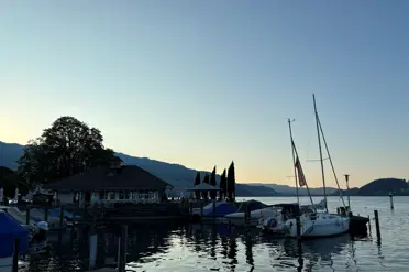 Swiss Deluxe Hotels Stansstad Abendstimmung ES