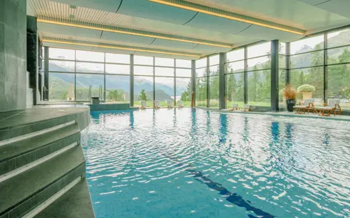 Suvretta House Hotel St Moritz Swimming Pool