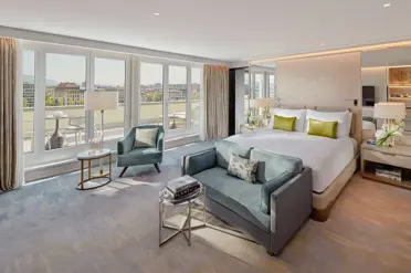 Mandarin Oriental Geneva Hotel Royal Penthouse Bedroom