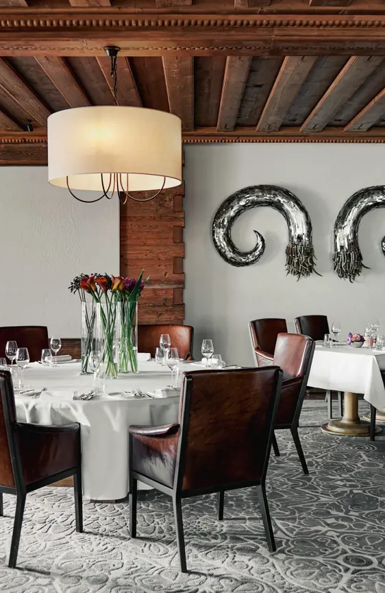 The Alpina Gstaad Hotel Local, Worldly With Ambience