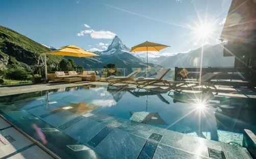 Riffelalp Resort Hotel Zermatt Outdoor Pool (3)