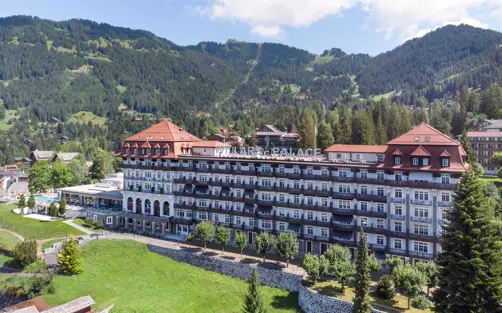 Swiss Deluxe Hotels Villars Palace Summer View