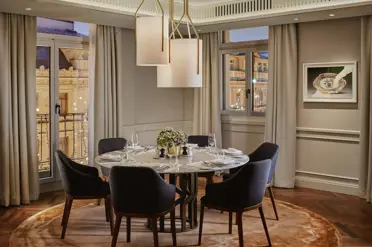 Swiss Deluxe Hotels Mandarin Oriental Savoy Zurich Zurich Suites Presidentialsuite Diningarea