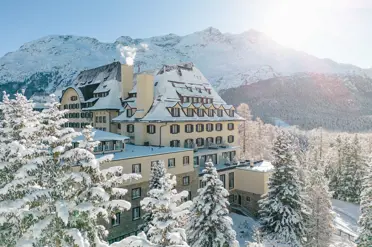 Suvretta House Hotel St Moritz Winter Views