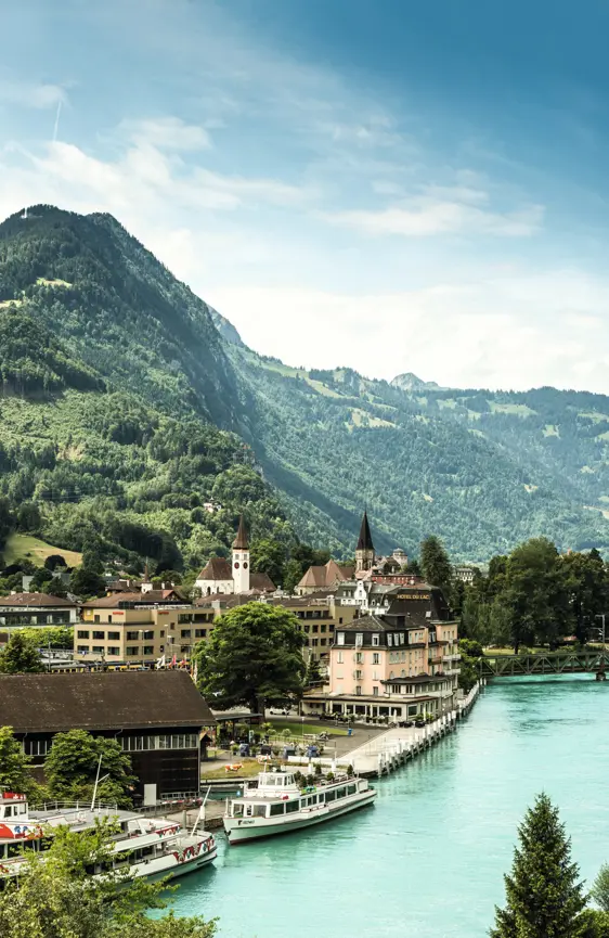 Switzerland Luxury Hotel ST Interlaken Shipping Port 34748