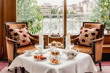 Grand Hotel Les Trois Rois Basel Afternoon Tea