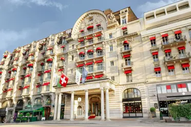 Lausanne Palace Hotel External View Front