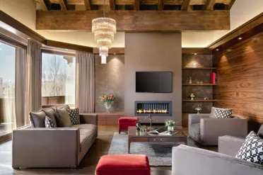 Guarda Golf Hotel Residences Crans Montana Suite Apartment Living Room 01