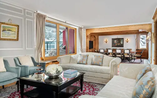 Badrutts Palace Hotel St Moritz The Tower Penthouse Apartment