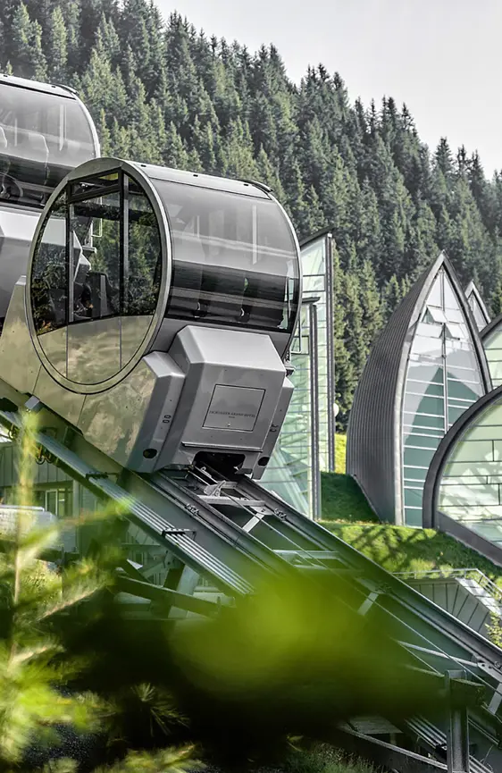 Swiss Deluxe Hotels 02 Mountain Railway Summer Tschuggen Grand Hotel