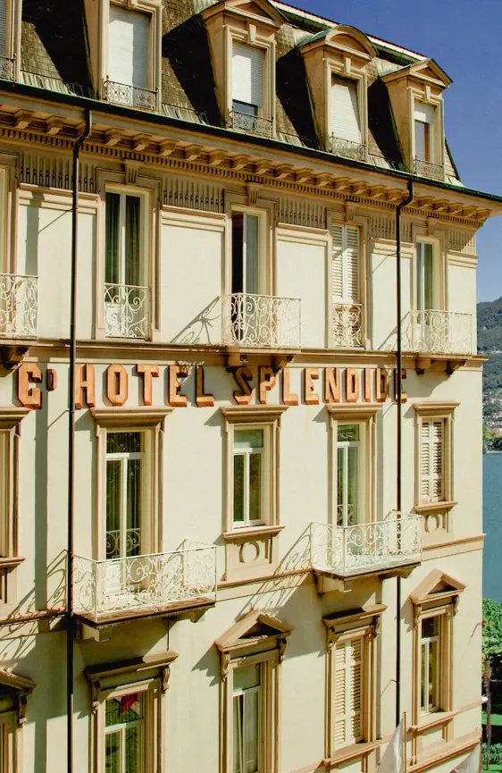 Splendide Royal Hotel Lugano Exterior Daylight