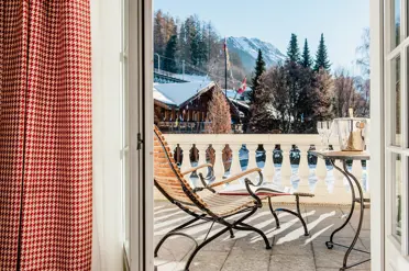 Le Grand Bellevue Hotel Gstaad First Floor Terrace