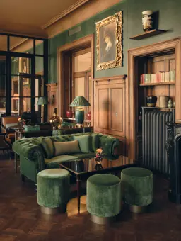 Swiss Deluxe Hotels Grand Hotel Kronenhof Fumoir