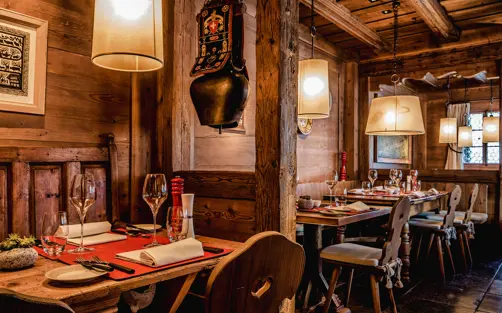 The Alpina Gstaad Hotel Rustic Swiss Stübli