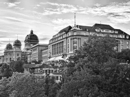 Swiss Deluxe Hotels Stories Winter 2023 2024 Einstein And The Swiss Government BP Property Exterior Hotel By Stefano Candito Sw Eci RGB