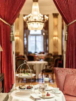 Bellevue Palace Bern Dining Afternoon Tea
