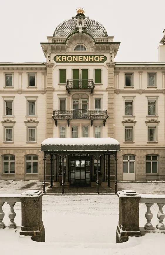 Swiss Deluxe Hotels Grand Hotel Kronenhof Exterior