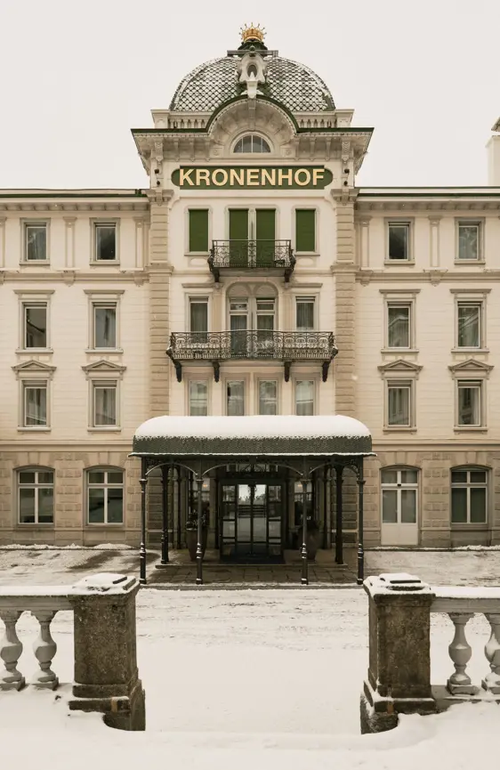 Swiss Deluxe Hotels Grand Hotel Kronenhof Exterior