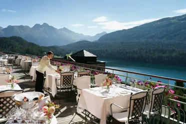 Badrutts Palace Hotel Summer 03 Le Grand Hall Terrace