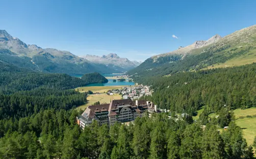 Suvretta House Hotel St Moritz Exceptional Summer Views