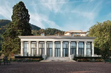 Grand Resort Bad Ragaz Hotel GRBR Aussenansicht Kursaal