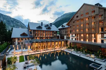 The Chedi Andermatt Hotel CAM Overview Property Summer 02