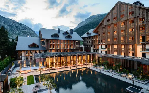 The Chedi Andermatt Hotel CAM Overview Property Summer 02