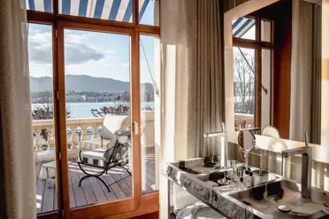 La Reserve Eden Au Lac Zurich Bathroom Premier Terrace Room