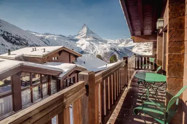 Riffelalp Resort Hotel Zermatt Suite Monte Rosa Balcony