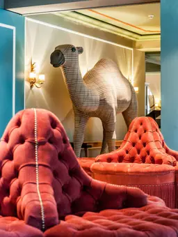 Le Grand Bellevue Hotel Gstaad Leonard The Dromedar