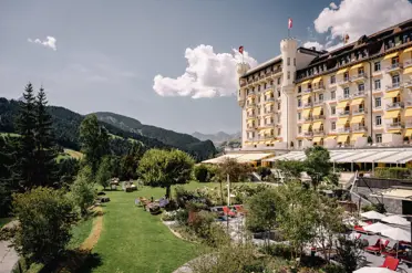 Gstaad Palace Hotel Hotel Garden