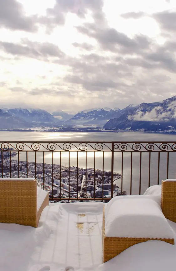 Le Mirador Resort Spa Le Mont Pelerin Under The Snow