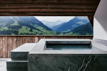 The Alpina Gstaad Hotel View From Panorama Suite
