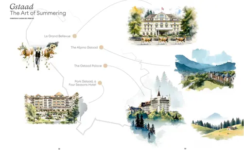 Swiss Deluxe Hotels H Magazine Summer 2026 Gstaad The Art Of Summering COVER