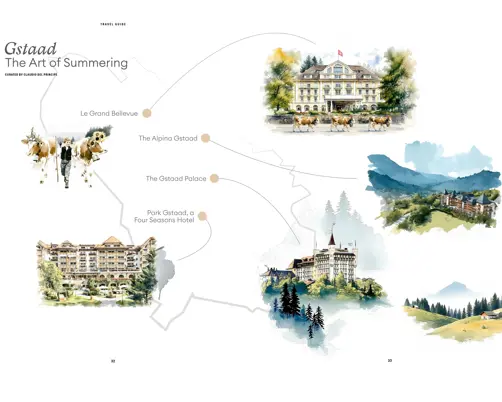 Swiss Deluxe Hotels H Magazine Summer 2026 Gstaad The Art Of Summering COVER