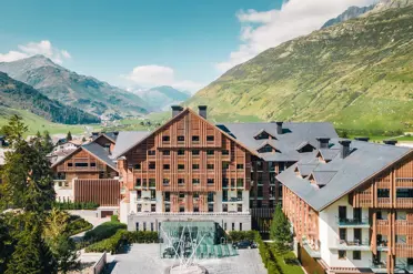 The Chedi Andermatt Hotel CAM The Chedi Andermatt Entry Sven Piek