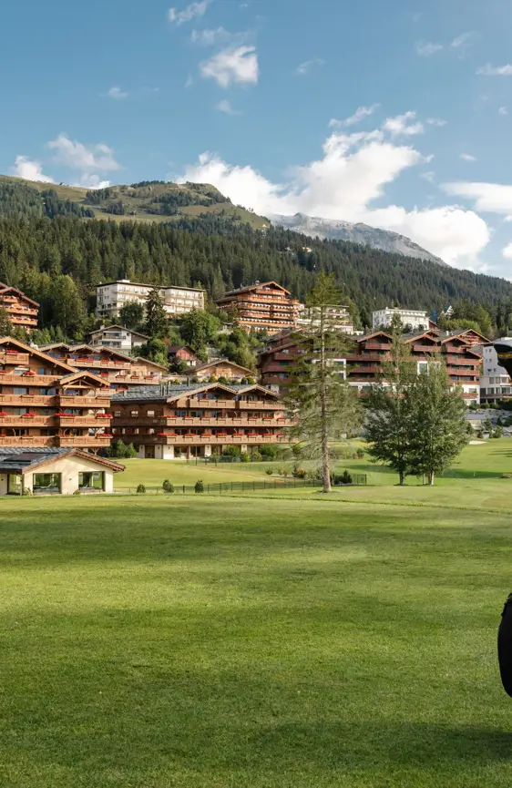 Guarda Golf Hotel Residences Crans Montana View On Golf Course