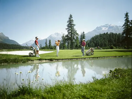 Swiss Deluxe Hotels Stories Summer 2023 Top Ten Engadin Tips ST St Moritz Golfer 9971