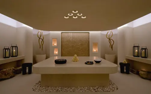 The Alpina Gstaad Hotel Private Six Senses Hammam