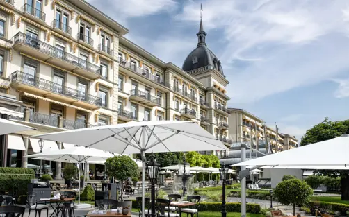 Victoria Jungfrau Grand Hotel Spa Interlaken Terrace 2