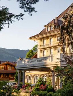 Le Grand Bellevue Hotel Gstaad Summer Shadows