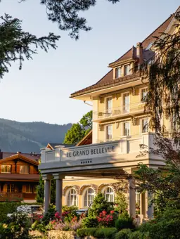 Le Grand Bellevue Hotel Gstaad Summer Shadows
