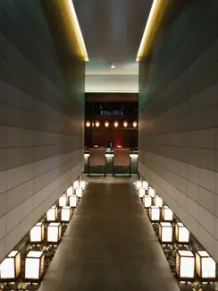 Swiss Deluxe Hotels Magazine Winter 2024 25 CAM Dining The Japanese Restaurant Entrance 01 04
