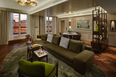 Swiss Deluxe Hotels Mandarin Oriental Savoy Zurich Zurich Suites Paradeplatzsuite Livingroom