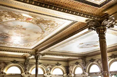 Victoria Jungfrau Grand Hotel Spa Interlaken Ceiling Painting