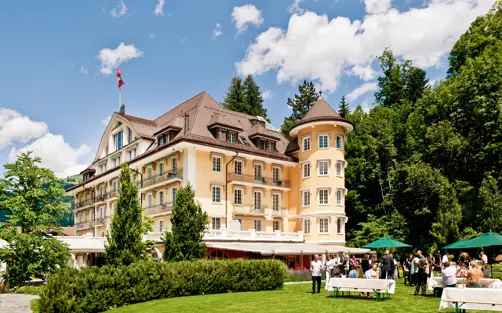 Le Grand Bellevue Hotel Gstaad LGB Exterior View
